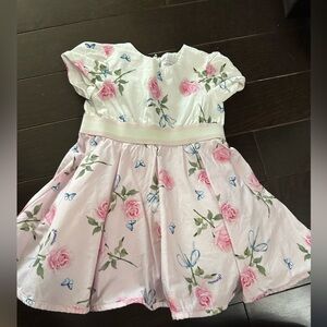 Monnalisa dress with tulle underlay